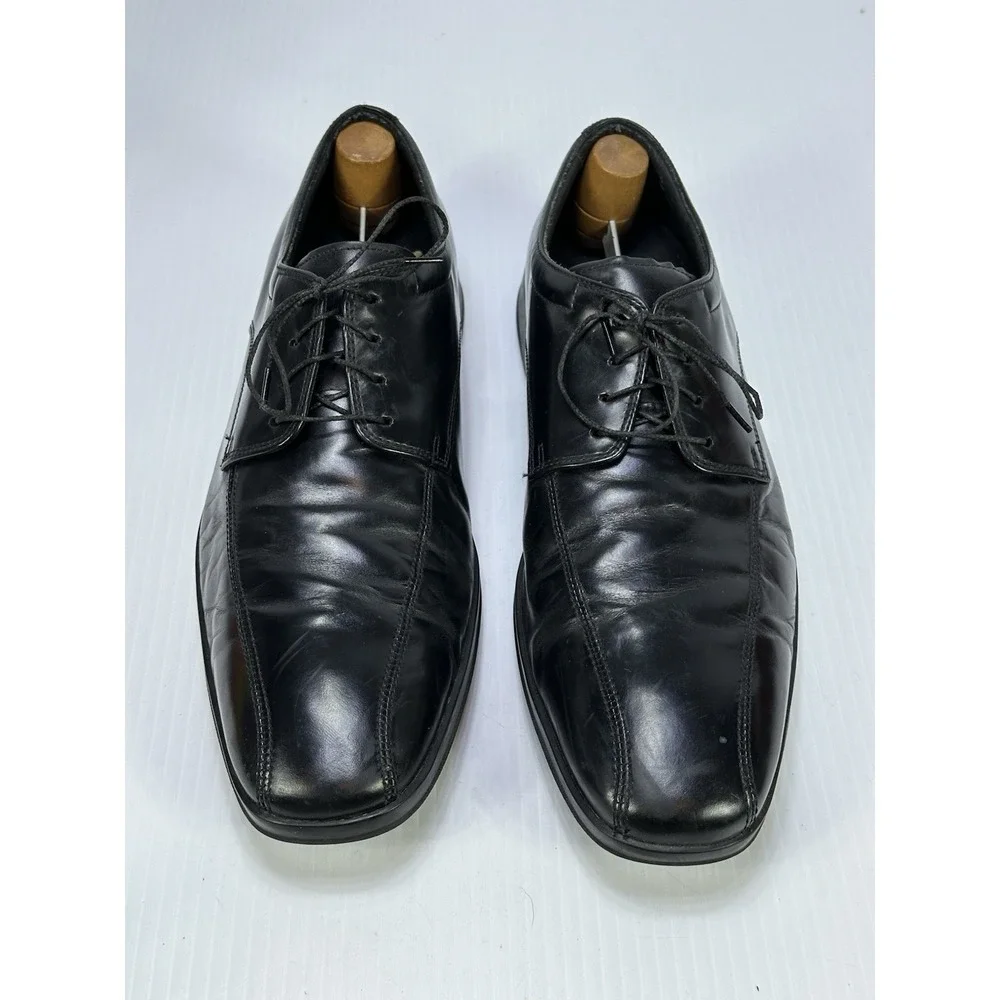 Cole Haan NikeAir Men's Black Leather Comfort Oxford Lace Up Shoes Size‎ 9 1/2 M